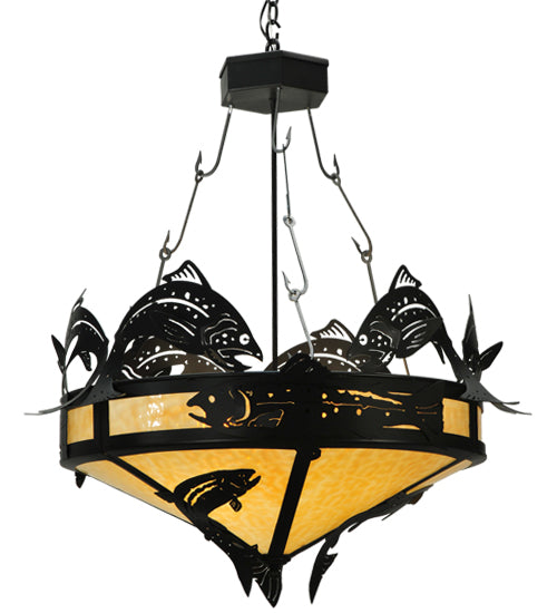 Meyda Tiffany Catch Of The Day 110367 Pendant Light - Steel