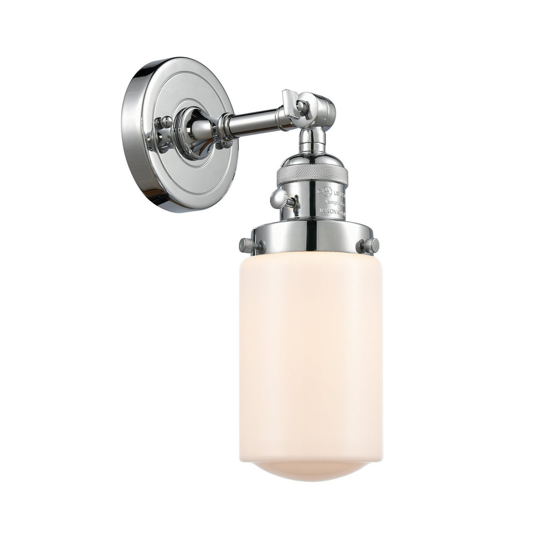 Innovations Franklin Restoration 203SW-PC-G311 Wall Sconce Light - Polished Chrome