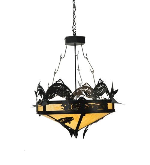 Meyda Tiffany Catch Of The Day 110367 Pendant Light - Steel