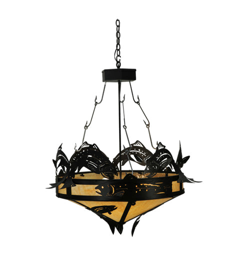 Meyda Tiffany Catch Of The Day 110367 Pendant Light - Steel