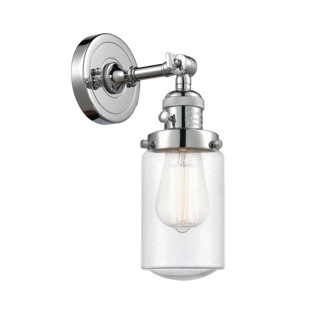 Innovations Franklin Restoration 203SW-PC-G314 Wall Sconce Light - Polished Chrome