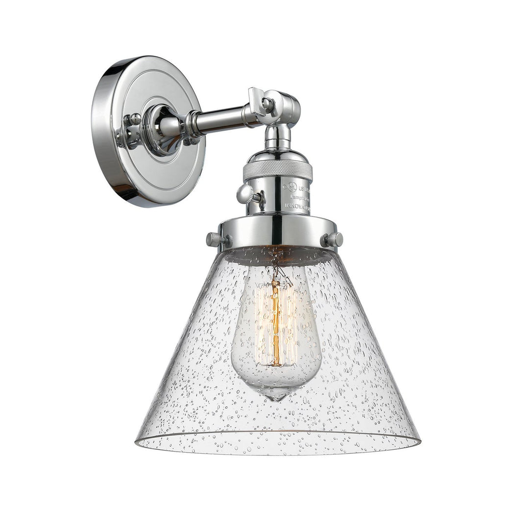Innovations Franklin Restoration 203SW-PC-G44 Wall Sconce Light - Polished Chrome