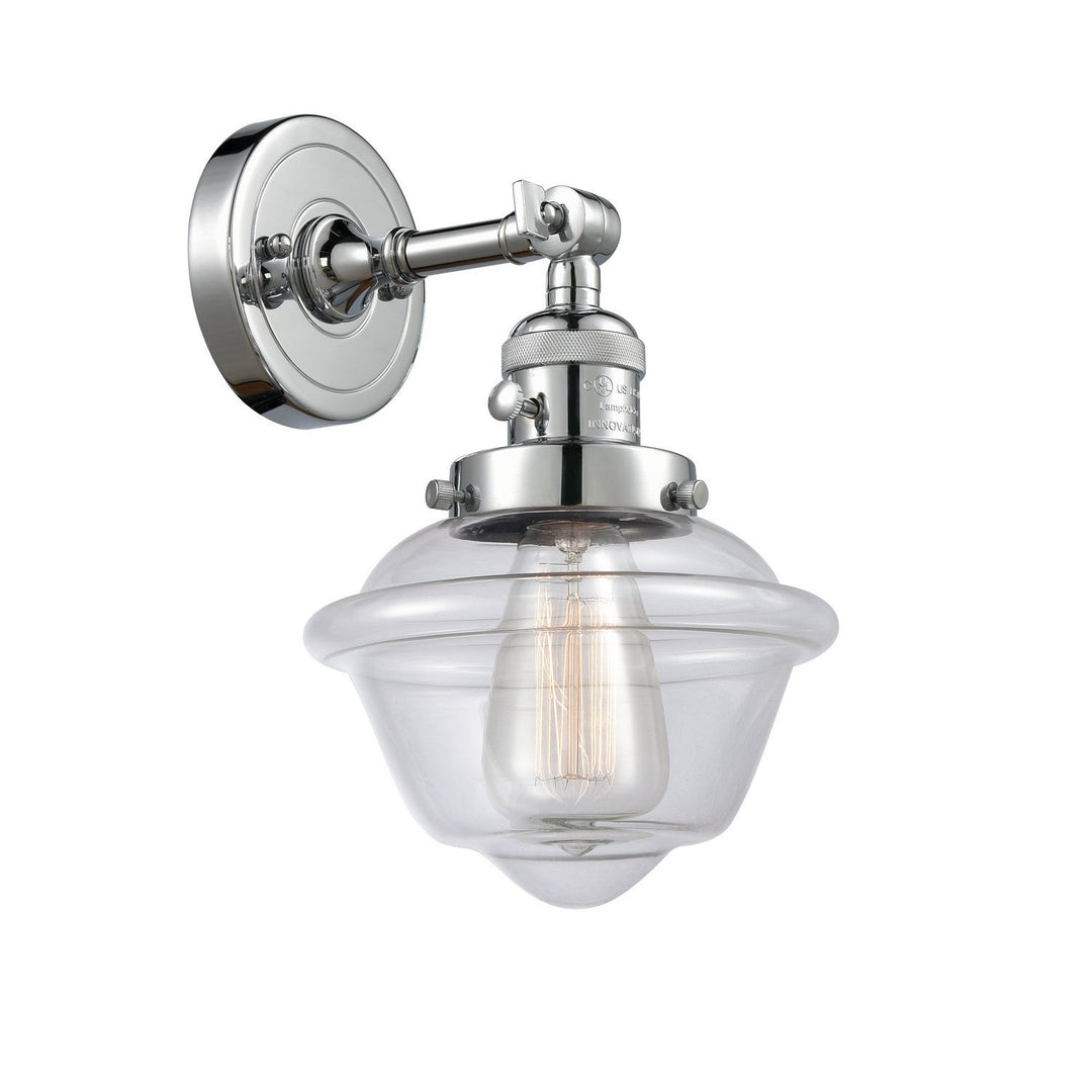 Innovations Franklin Restoration 203SW-PC-G532 Wall Sconce Light - Polished Chrome