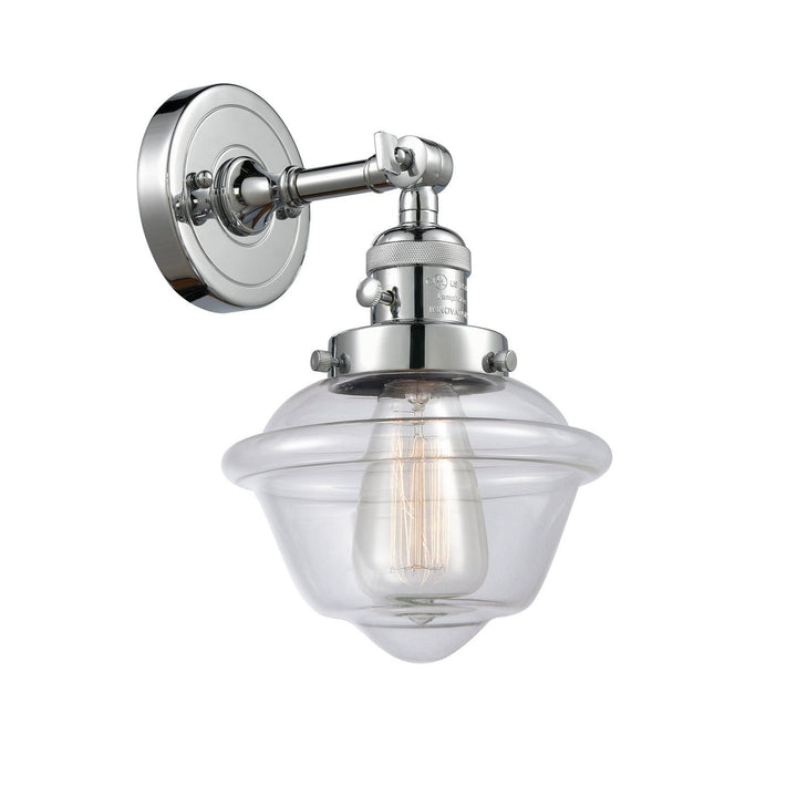 Innovations Franklin Restoration 203SW-PC-G532 Wall Sconce Light - Polished Chrome
