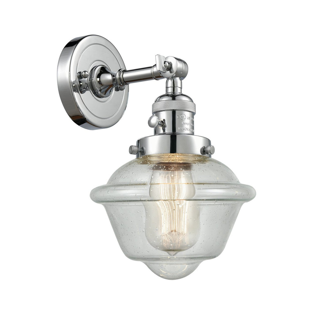 Innovations Franklin Restoration 203SW-PC-G534 Wall Sconce Light - Polished Chrome