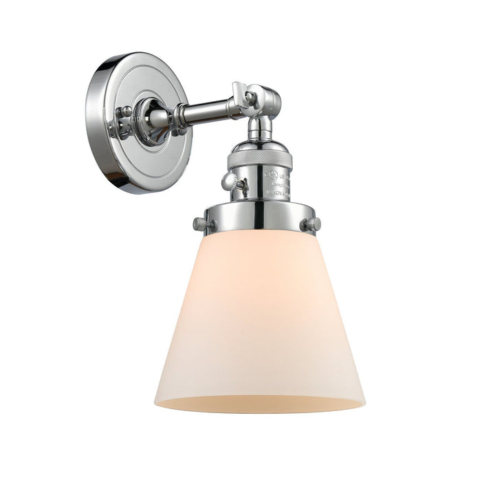 Innovations Franklin Restoration 203SW-PC-G61 Wall Sconce Light - Polished Chrome