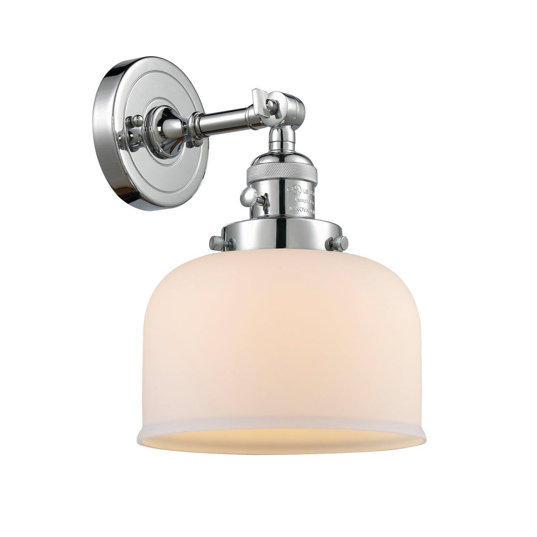 Innovations Franklin Restoration 203SW-PC-G71 Wall Sconce Light - Polished Chrome