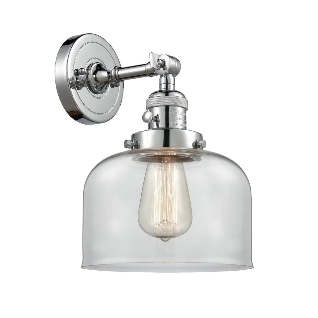 Innovations Franklin Restoration 203SW-PC-G72 Wall Sconce Light - Polished Chrome