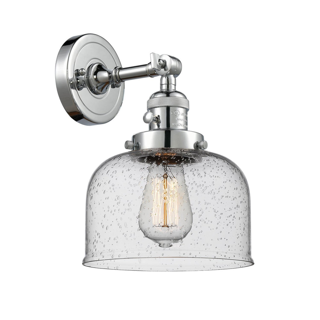 Innovations Franklin Restoration 203SW-PC-G74 Wall Sconce Light - Polished Chrome