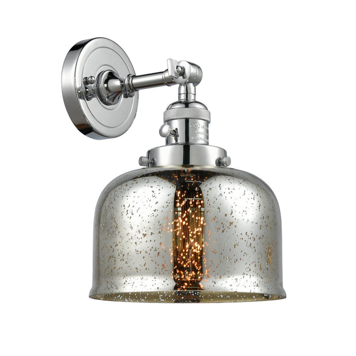 Innovations Franklin Restoration 203SW-PC-G78 Wall Sconce Light - Polished Chrome
