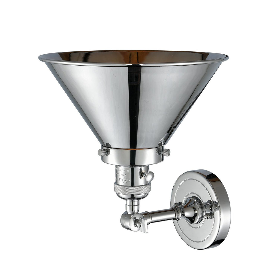 Innovations Franklin Restoration 203SW-PC-M10-PC Wall Sconce Light - Polished Chrome