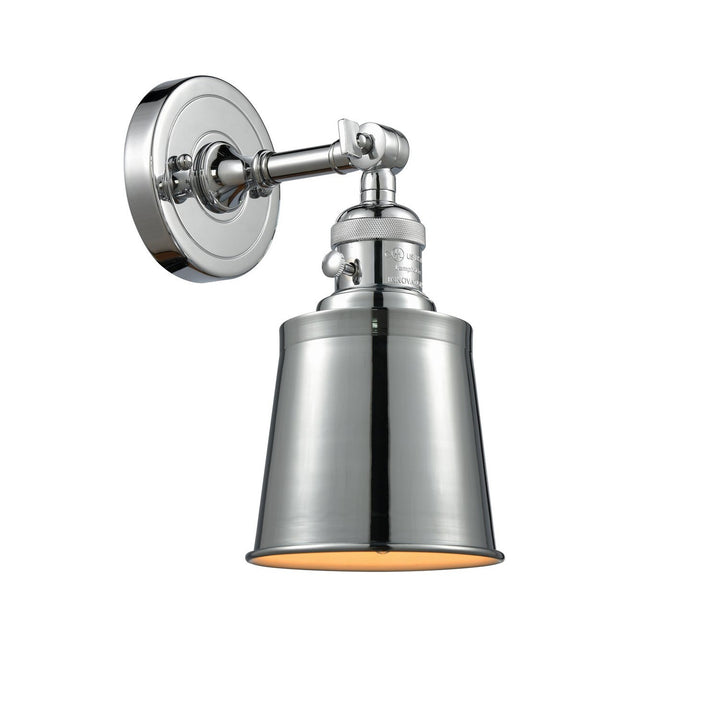 Innovations Franklin Restoration 203SW-PC-M9-PC Wall Sconce Light - Polished Chrome