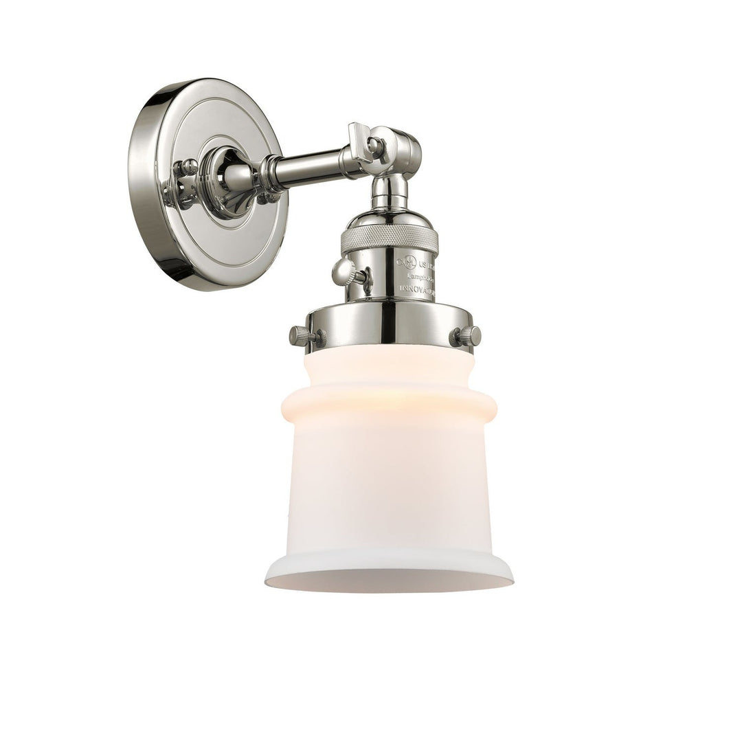 Innovations Franklin Restoration 203SW-PN-G181S Wall Sconce Light - Polished Nickel