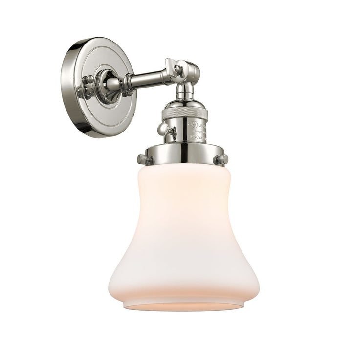 Innovations Franklin Restoration 203SW-PN-G191 Wall Sconce Light - Polished Nickel