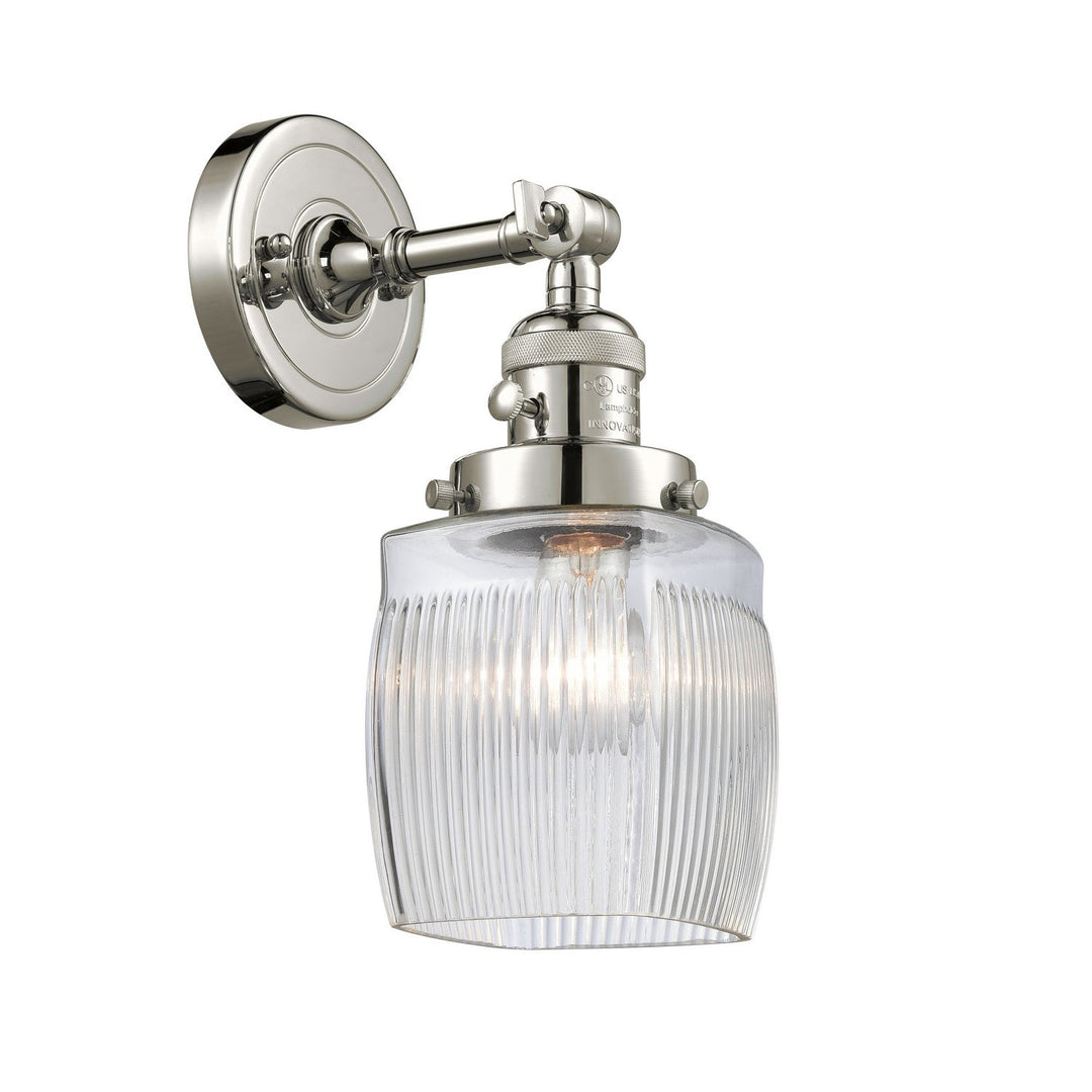 Innovations Franklin Restoration 203SW-PN-G302 Wall Sconce Light - Polished Nickel