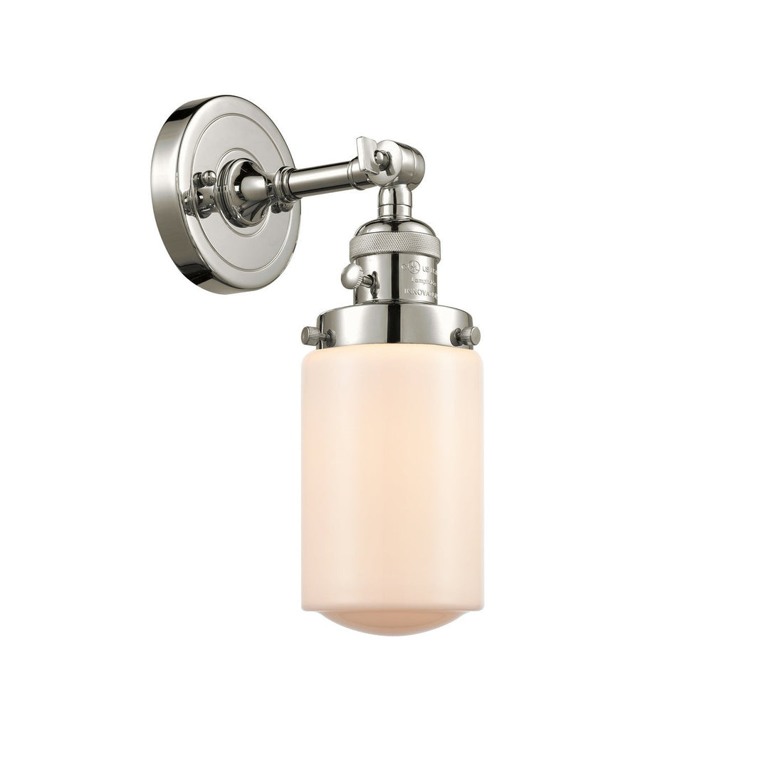 Innovations Franklin Restoration 203SW-PN-G311 Wall Sconce Light - Polished Nickel