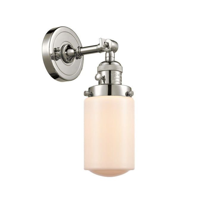 Innovations Franklin Restoration 203SW-PN-G311 Wall Sconce Light - Polished Nickel