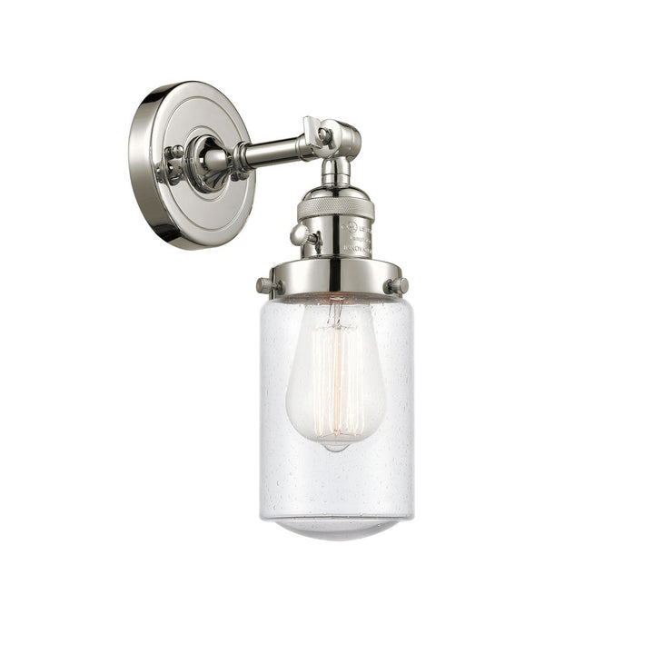 Innovations Franklin Restoration 203SW-PN-G314 Wall Sconce Light - Polished Nickel