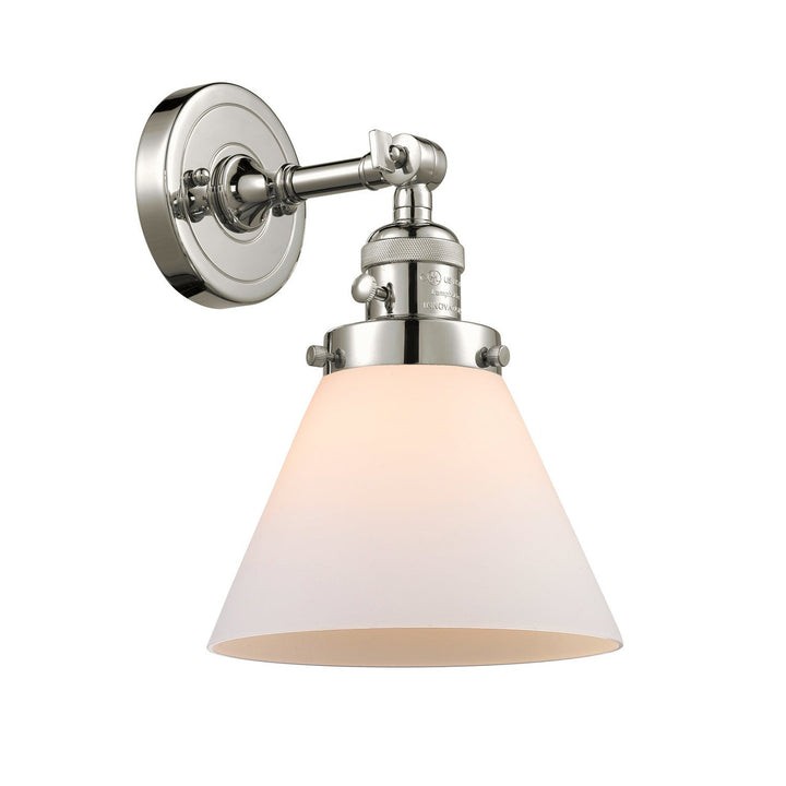 Innovations Franklin Restoration 203SW-PN-G41 Wall Sconce Light - Polished Nickel