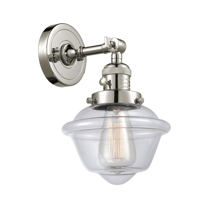 Innovations Franklin Restoration 203SW-PN-G532 Wall Sconce Light - Polished Nickel