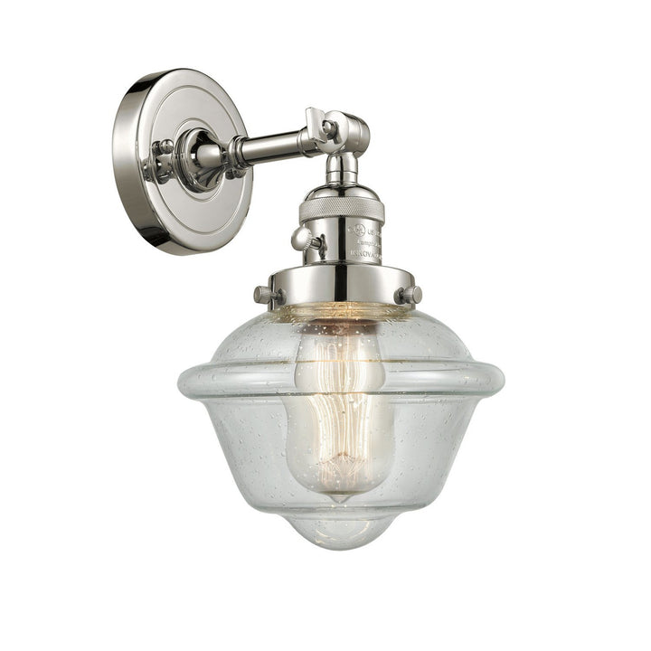Innovations Franklin Restoration 203SW-PN-G534 Wall Sconce Light - Polished Nickel