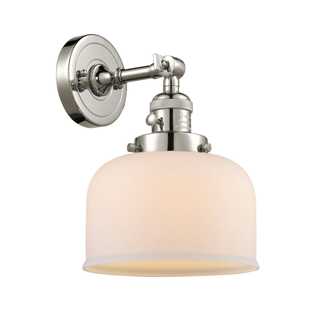 Innovations Franklin Restoration 203SW-PN-G71 Wall Sconce Light - Polished Nickel