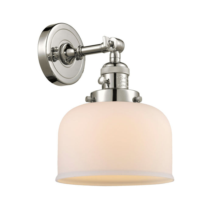 Innovations Franklin Restoration 203SW-PN-G71 Wall Sconce Light - Polished Nickel