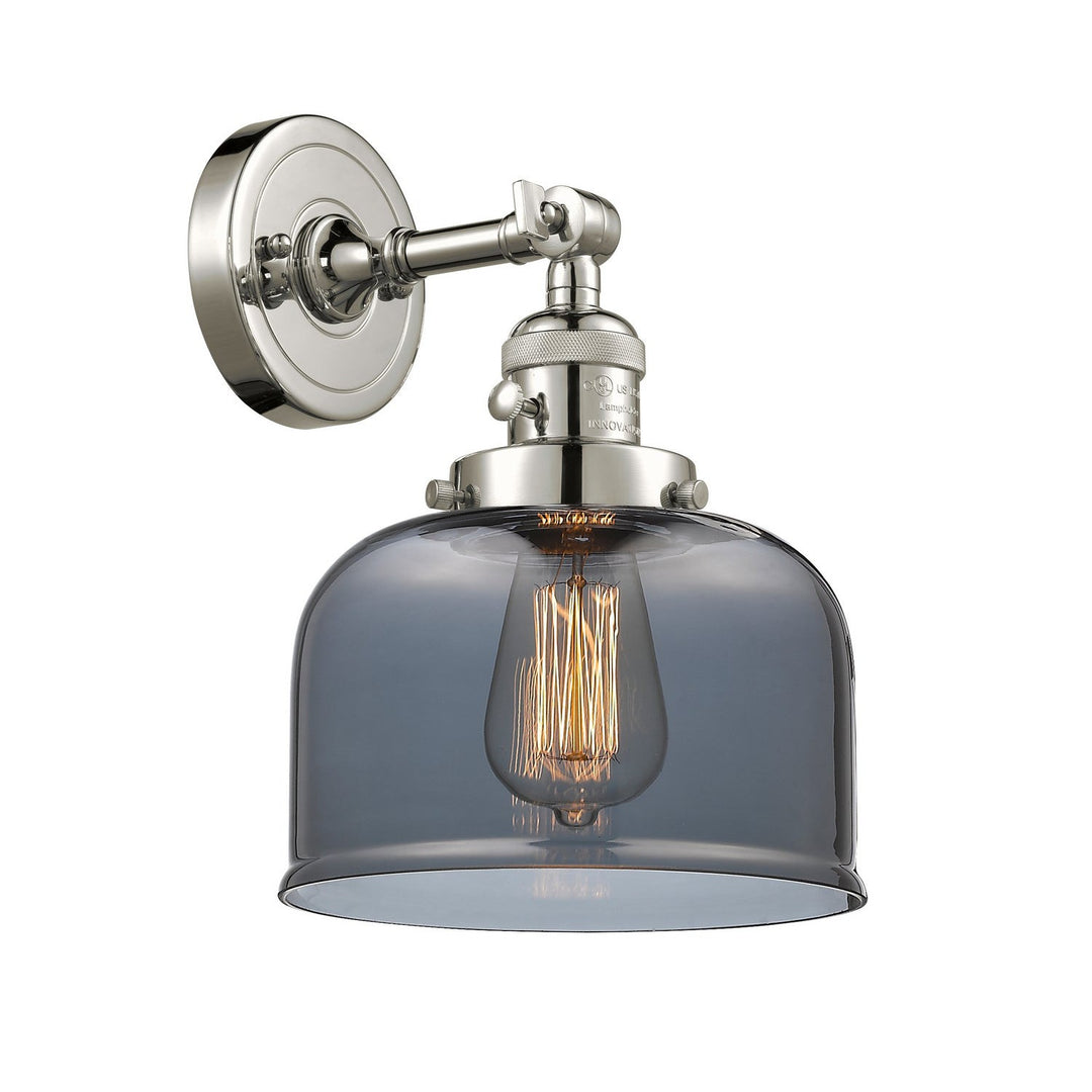 Innovations Franklin Restoration 203SW-PN-G73 Wall Sconce Light - Polished Nickel