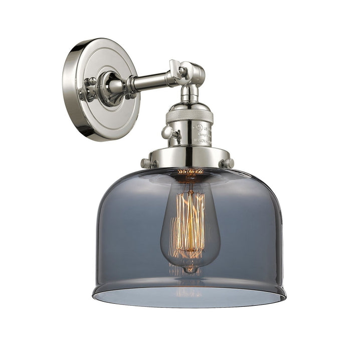 Innovations Franklin Restoration 203SW-PN-G73 Wall Sconce Light - Polished Nickel