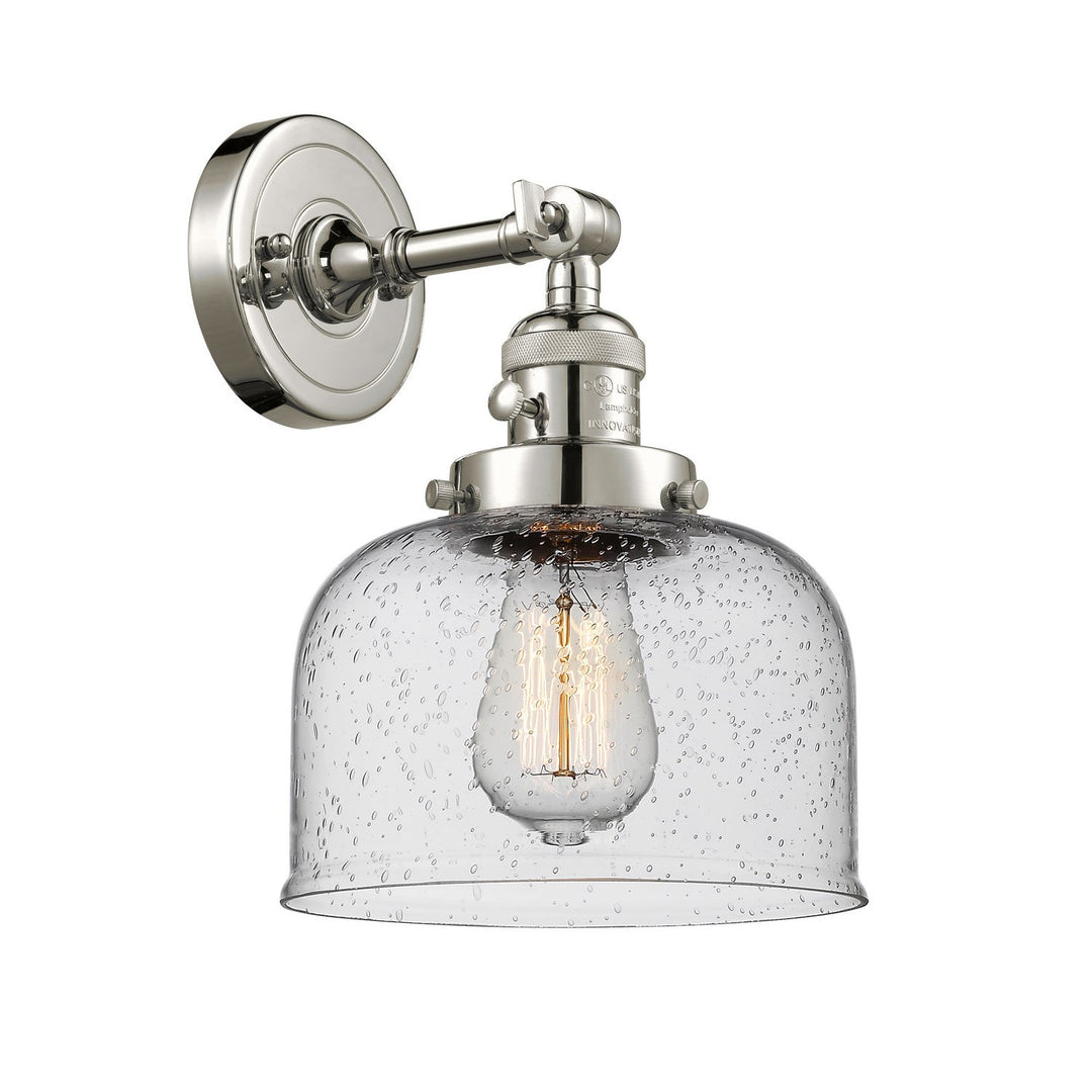 Innovations Franklin Restoration 203SW-PN-G74 Wall Sconce Light - Polished Nickel