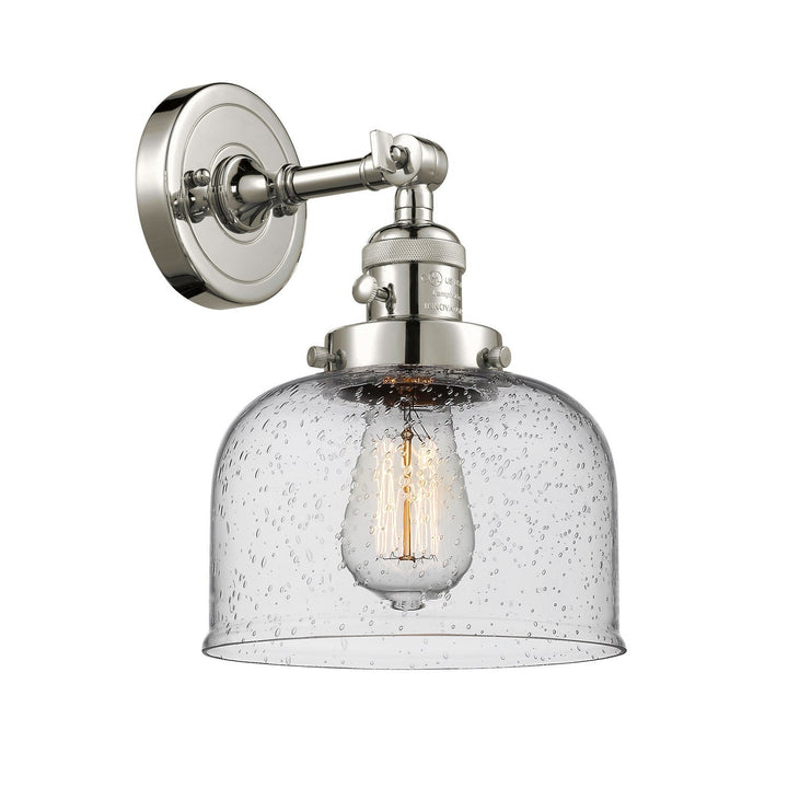 Innovations Franklin Restoration 203SW-PN-G74 Wall Sconce Light - Polished Nickel