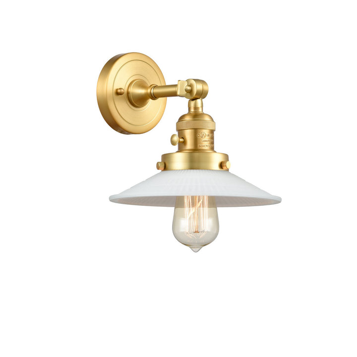 Innovations Franklin Restoration 203SW-SG-G1 Wall Sconce Light - Satin Gold