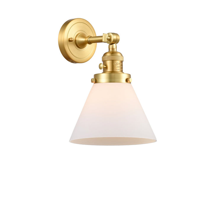 Innovations Franklin Restoration 203SW-SG-G41 Wall Sconce Light - Satin Gold