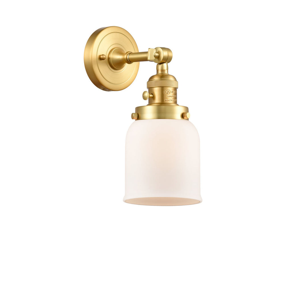 Innovations Franklin Restoration 203SW-SG-G51 Wall Sconce Light - Satin Gold