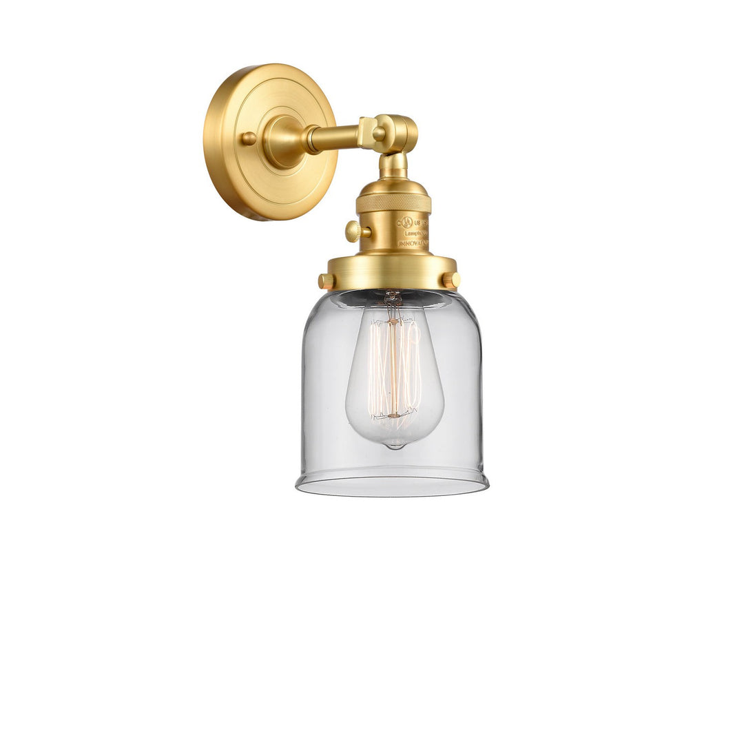 Innovations Franklin Restoration 203SW-SG-G52 Wall Sconce Light - Satin Gold