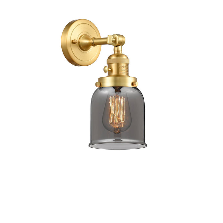 Innovations Franklin Restoration 203SW-SG-G53 Wall Sconce Light - Satin Gold