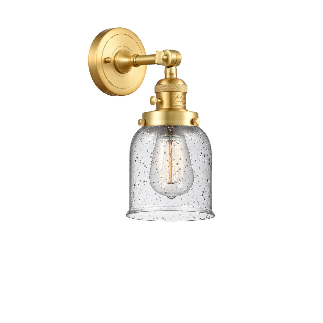 Innovations Franklin Restoration 203SW-SG-G54 Wall Sconce Light - Satin Gold