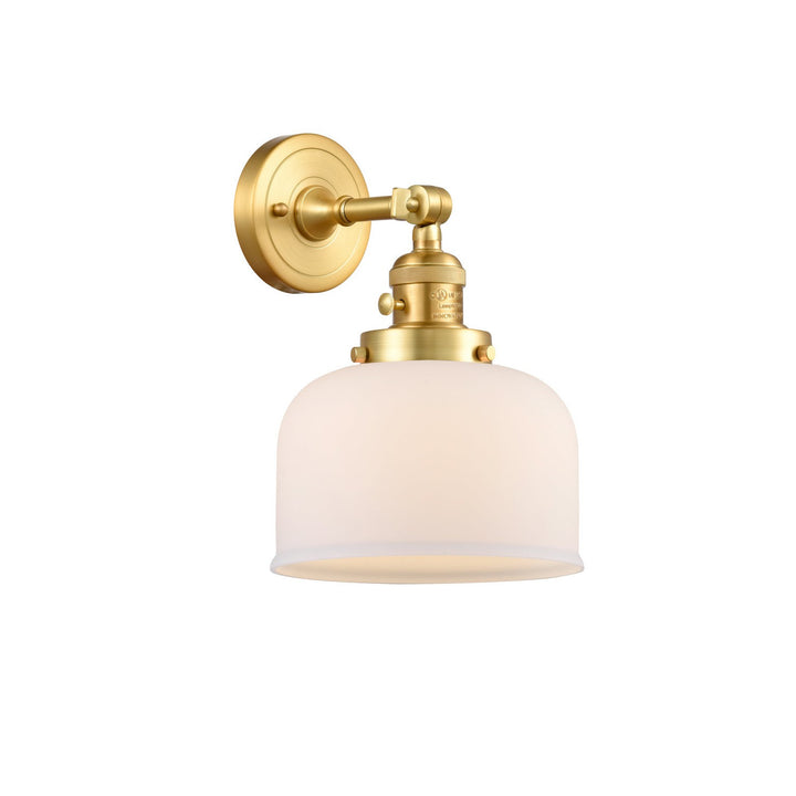Innovations Franklin Restoration 203SW-SG-G71 Wall Sconce Light - Satin Gold