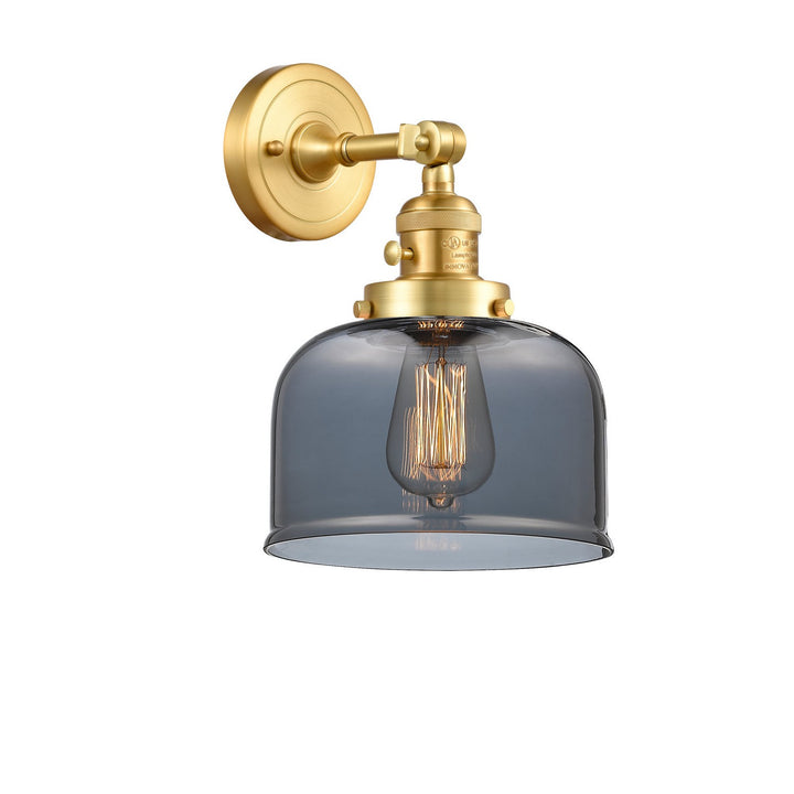 Innovations Franklin Restoration 203SW-SG-G73 Wall Sconce Light - Satin Gold