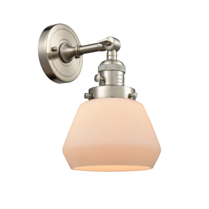 Innovations Franklin Restoration 203SW-SN-G171 Wall Sconce Light - Brushed Satin Nickel