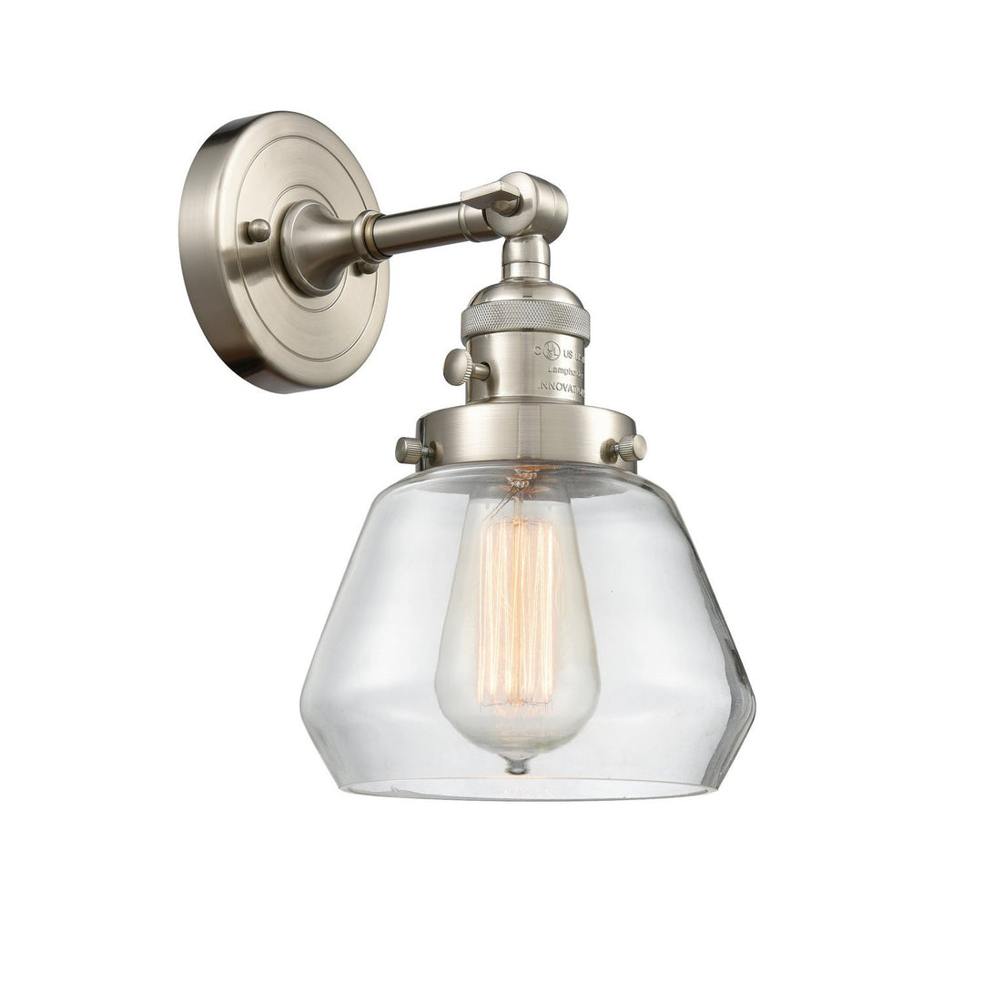 Innovations Franklin Restoration 203SW-SN-G172 Wall Sconce Light - Brushed Satin Nickel