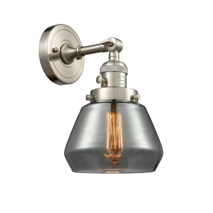 Innovations Franklin Restoration 203SW-SN-G173 Wall Sconce Light - Brushed Satin Nickel