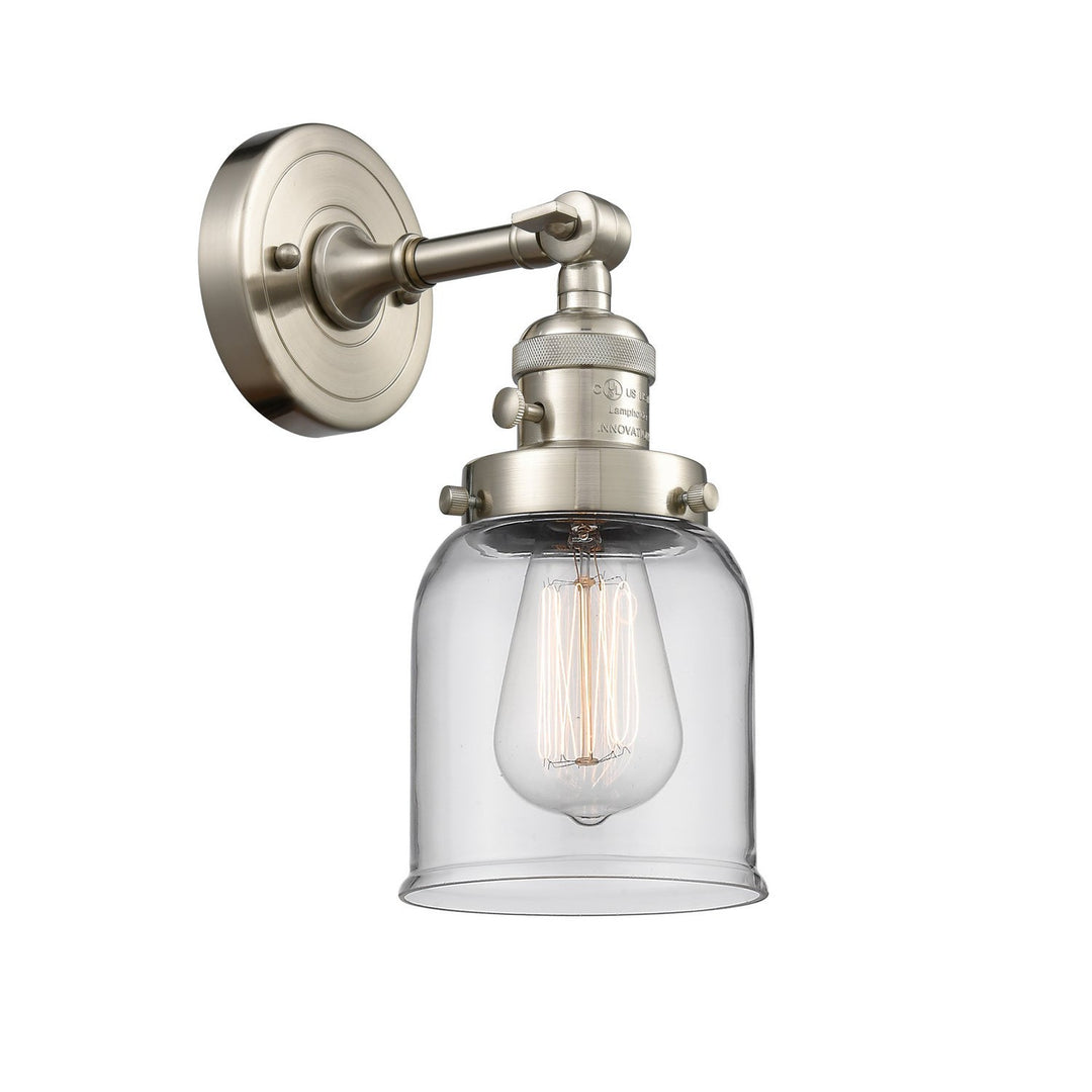 Innovations Franklin Restoration 203SW-SN-G52 Wall Sconce Light - Brushed Satin Nickel