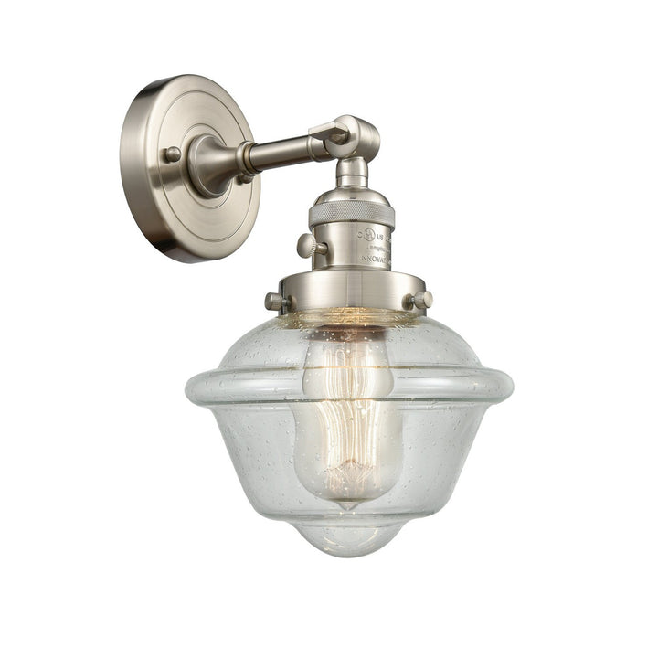 Innovations Franklin Restoration 203SW-SN-G534 Wall Sconce Light - Brushed Satin Nickel