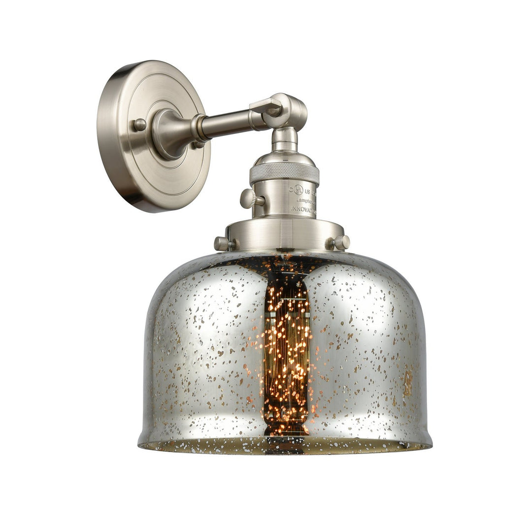 Innovations Franklin Restoration 203SW-SN-G78 Wall Sconce Light - Brushed Satin Nickel
