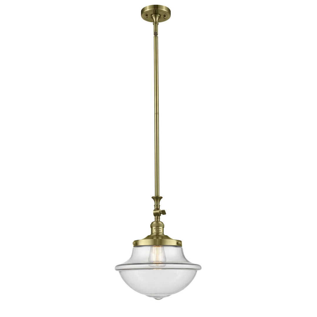 Innovations Franklin Restoration 206-AB-G542 Pendant Light - Antique Brass