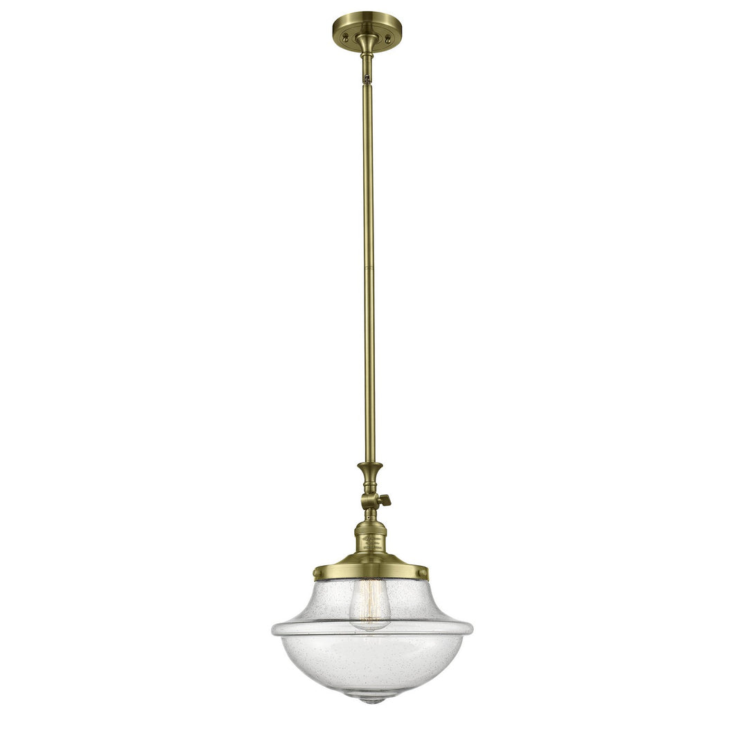 Innovations Franklin Restoration 206-AB-G544-LED Pendant Light - Antique Brass