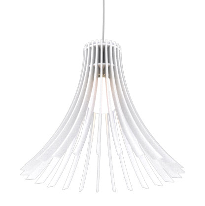 Accord Stecche Di Legno 1181.25 Pendant Light - Iredesent White
