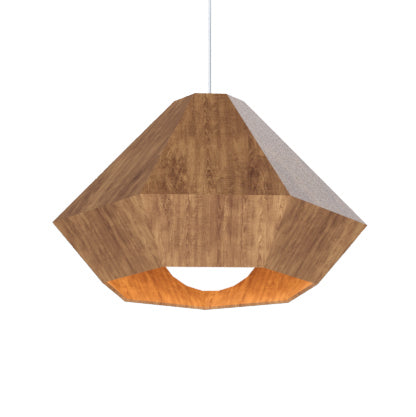 Accord Diamond 1223.06 Pendant Light - Imbuia