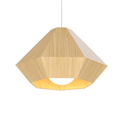 Accord Diamond 1223.09 Pendant Light - Louro Freijo